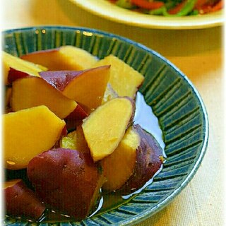 レンジで簡単！薩摩芋の煮物